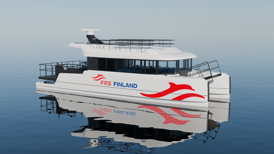 FRS Finland tuo ensimmäisen päästöttömän yhteysaluksen Suomen markkinoille